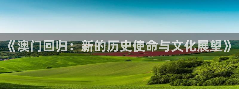 辉达平台平台链接：《澳门回归：新的历史使命与文化展望》