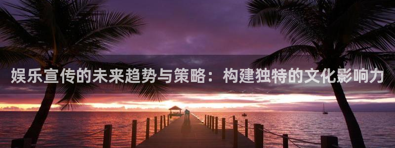 辉达平台集团：娱乐宣传的未来趋势与策略：构建独特的文化影响力